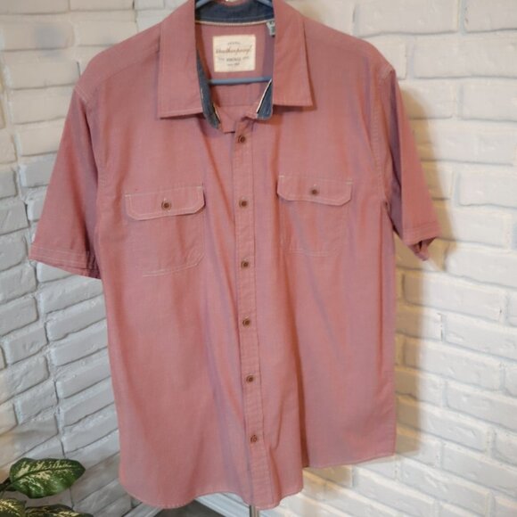 Original Weatherproof Vintage Short Sleeve Men's Shirt - Picture 1 of 10